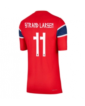Billige Fotballdrakt Norge Jorgen Strand Larsen #11 Replika Hjemmedrakt Dame VM 2026 Kortermet Billige Fotballdrakt Norge Jorgen Strand Larsen #11 Replika Hjemmedrakt Dame VM 2026 Kortermet